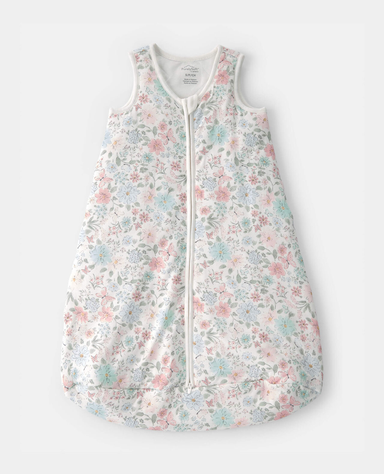 Baby Girl Woodland 2-Way Zip PurelySoft™ Wearable Blanket - Pink - Image 6