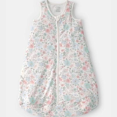 Baby Girl Butterfly Garden 2-Way Zip PurelySoft Wearable Blanket