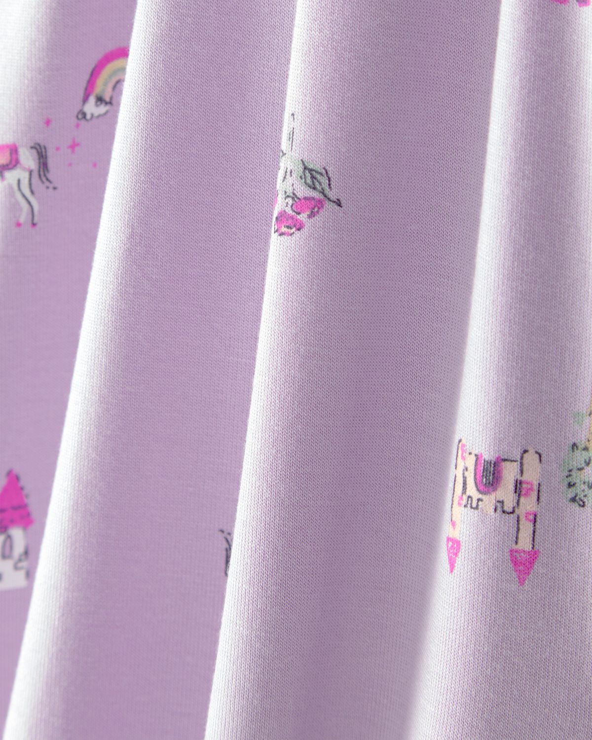 Baby Girl Fairytale PurelySoft Headbands - Purple/Ivory - Image 2
