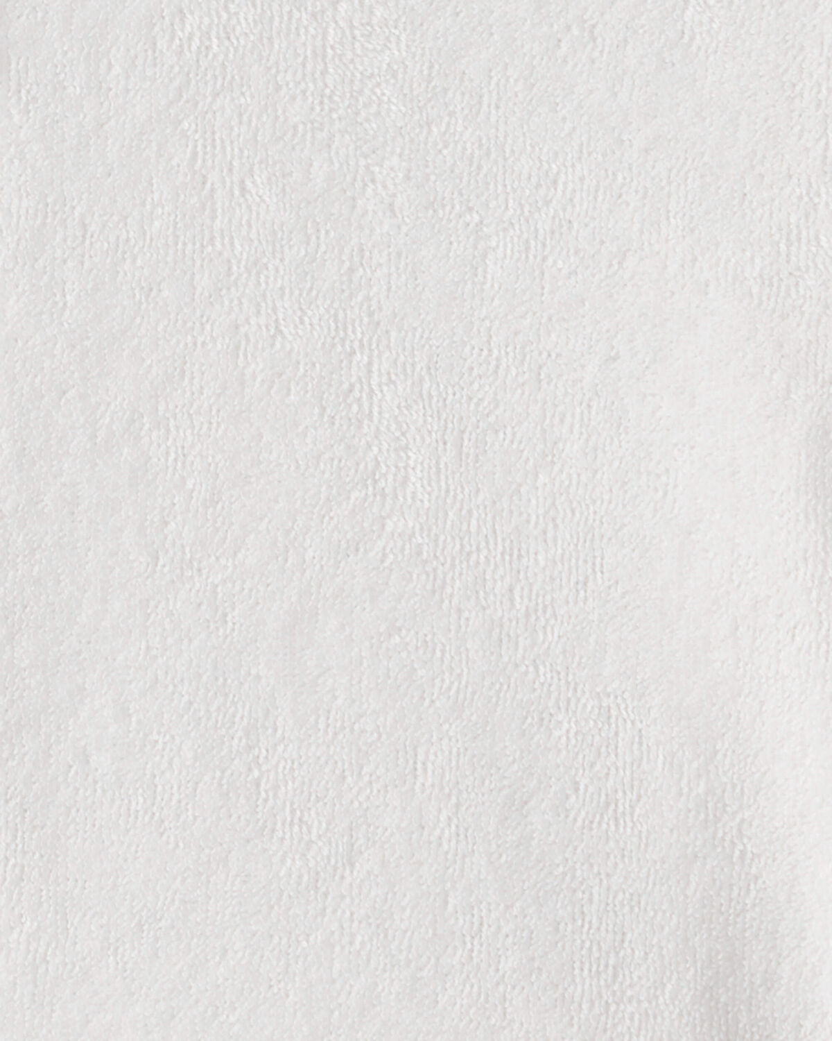 Baby Girl Terry Long-Sleeve Cover Up - White - Image 2