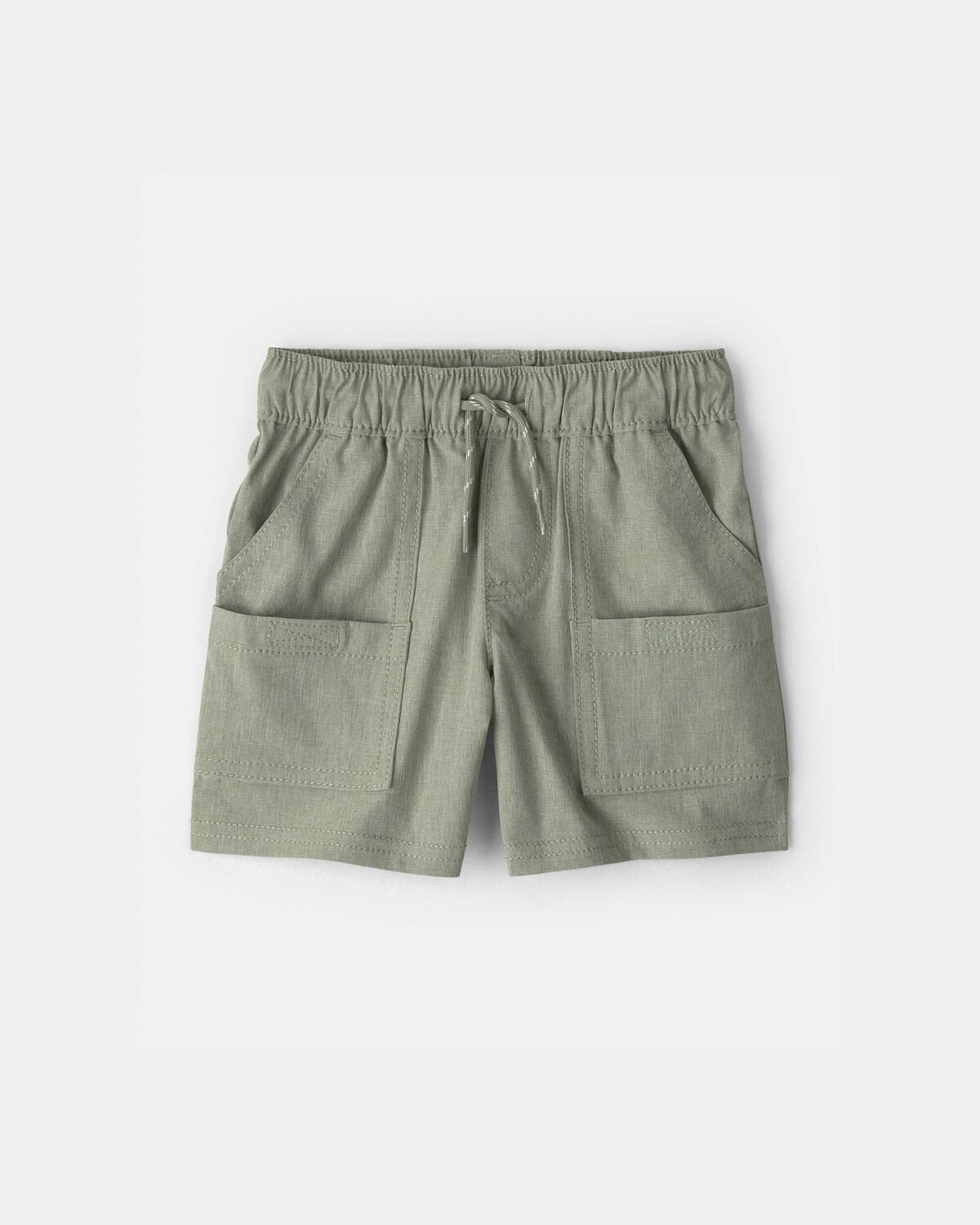 Baby Boy Woven Pocket Shorts - Green