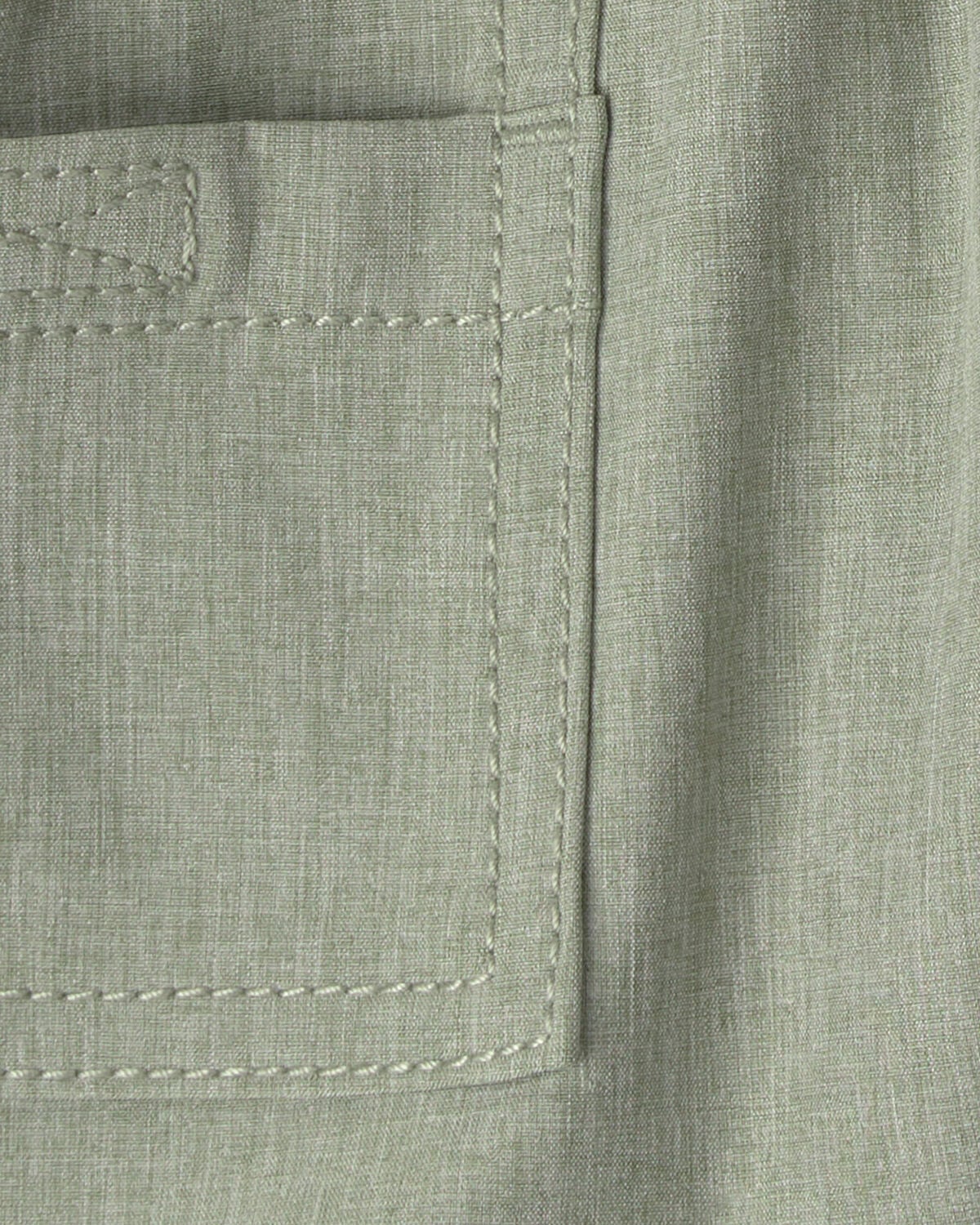 Baby Boy Woven Pocket Shorts - Green - Image 3