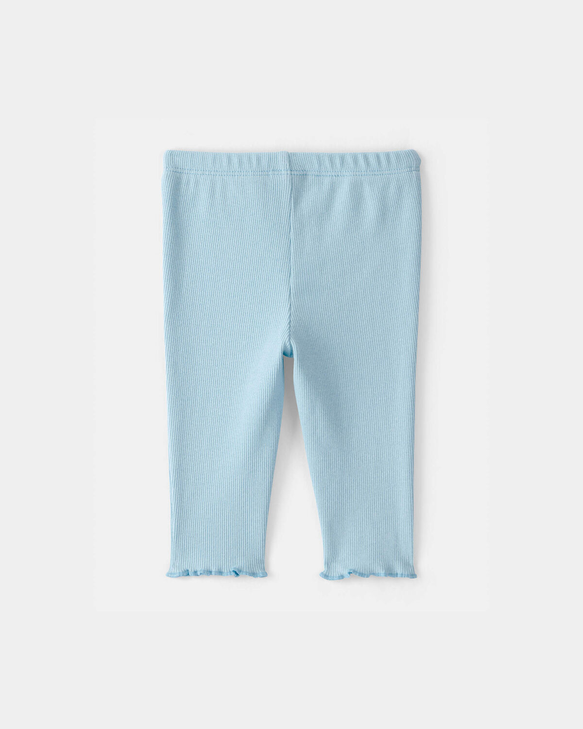 Baby Girl Rib Pants - Blue - Image 2