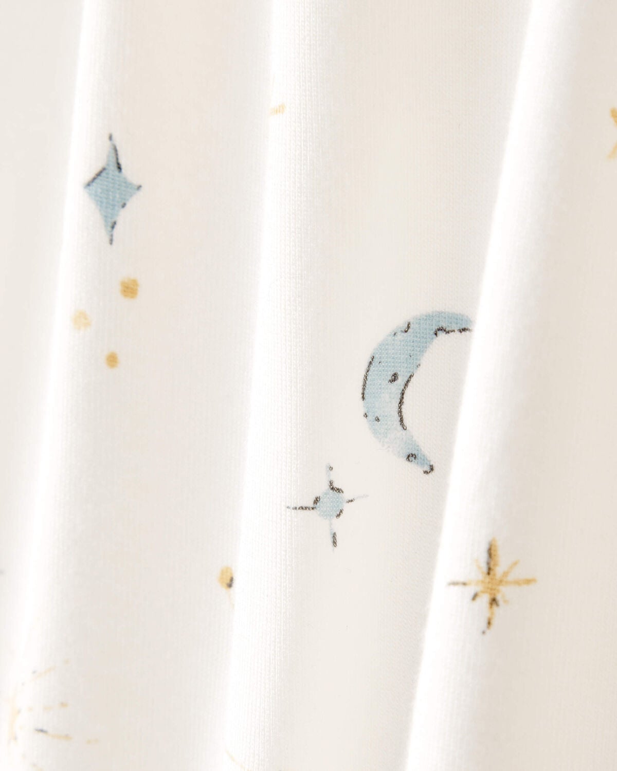 Baby 2-Pack Constellation PurelySoft Sleeper Gowns - Yellow/Cream - Image 3