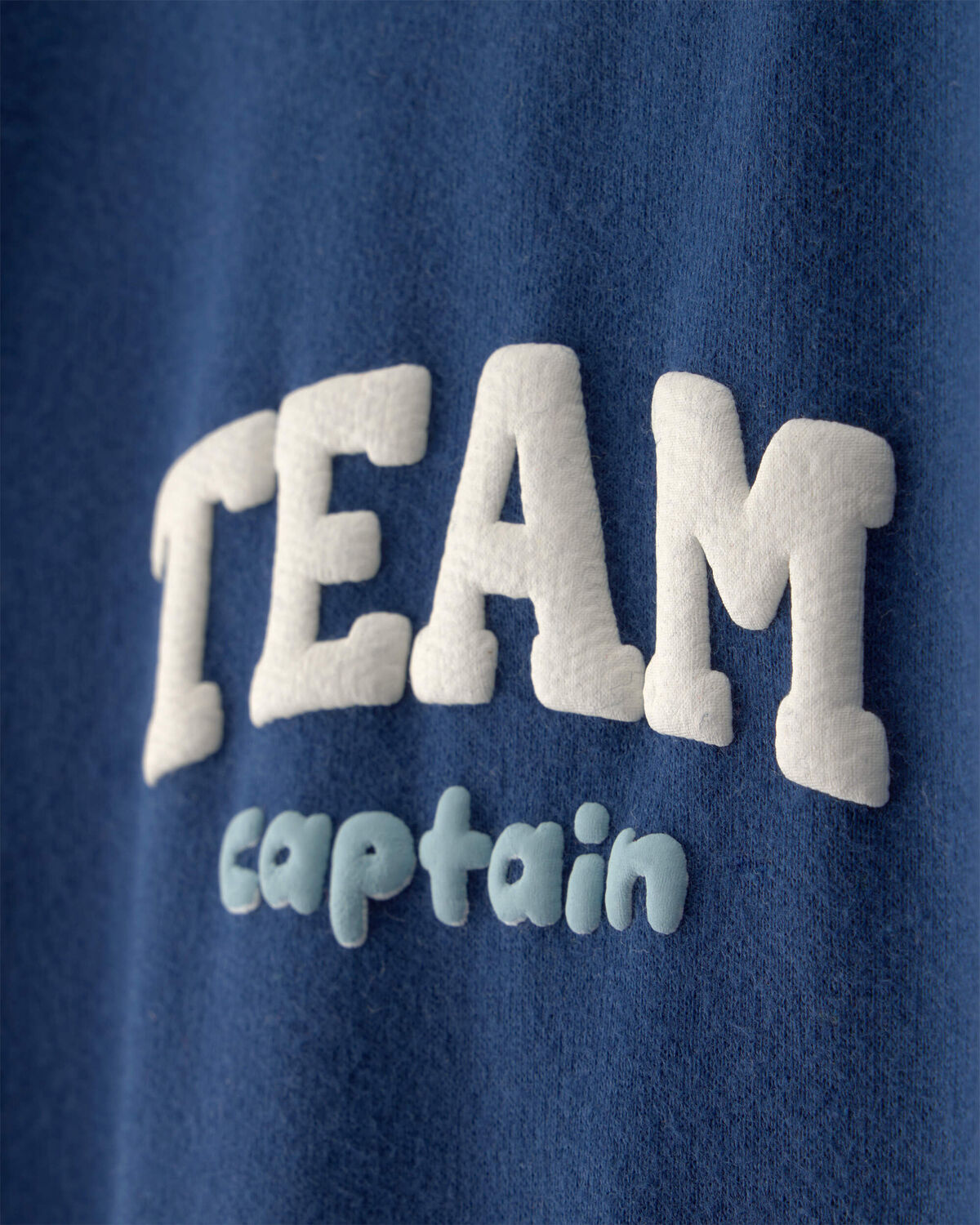 Baby Team Captain' French Terry Jumpsuit - Navy Blue - Image 2