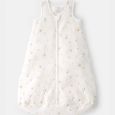 Baby Constellation 2-Way Zip PurelySoft Wearable Blanket - Cream