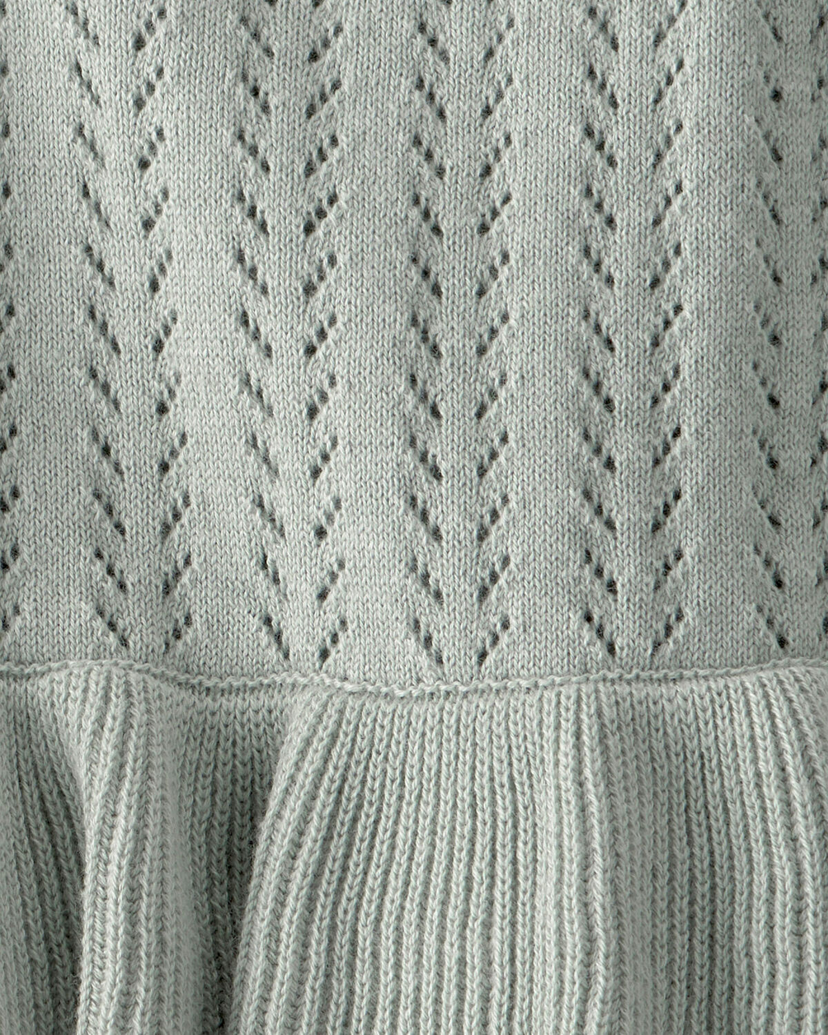Baby Girl Organic Cotton Sweater Knit Bubble - Image 3