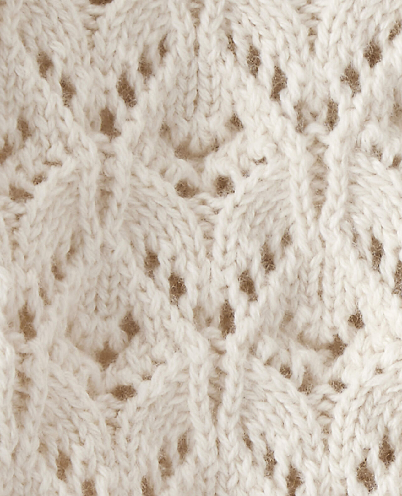 Baby Girl Organic Cotton Pointelle Sweater Knit Cardigan - Image 5