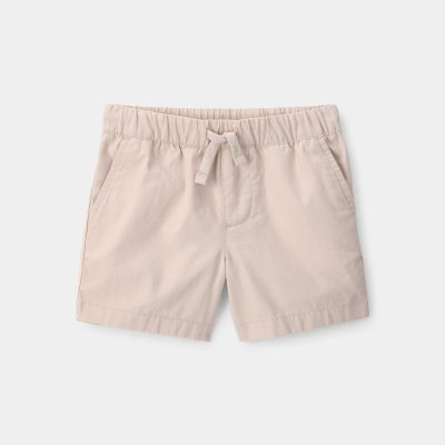 Baby Boy Canvas Shorts - Khaki