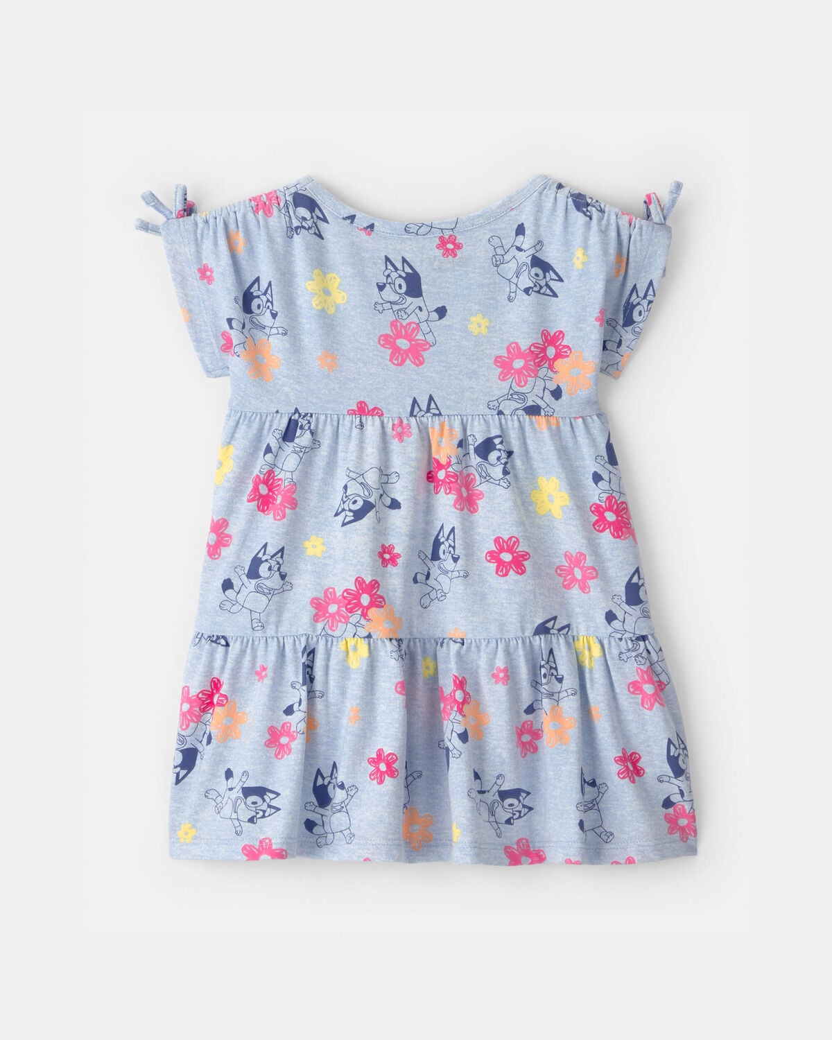 Baby Girl Bluey™ Floral Dress - Blue - Image 2