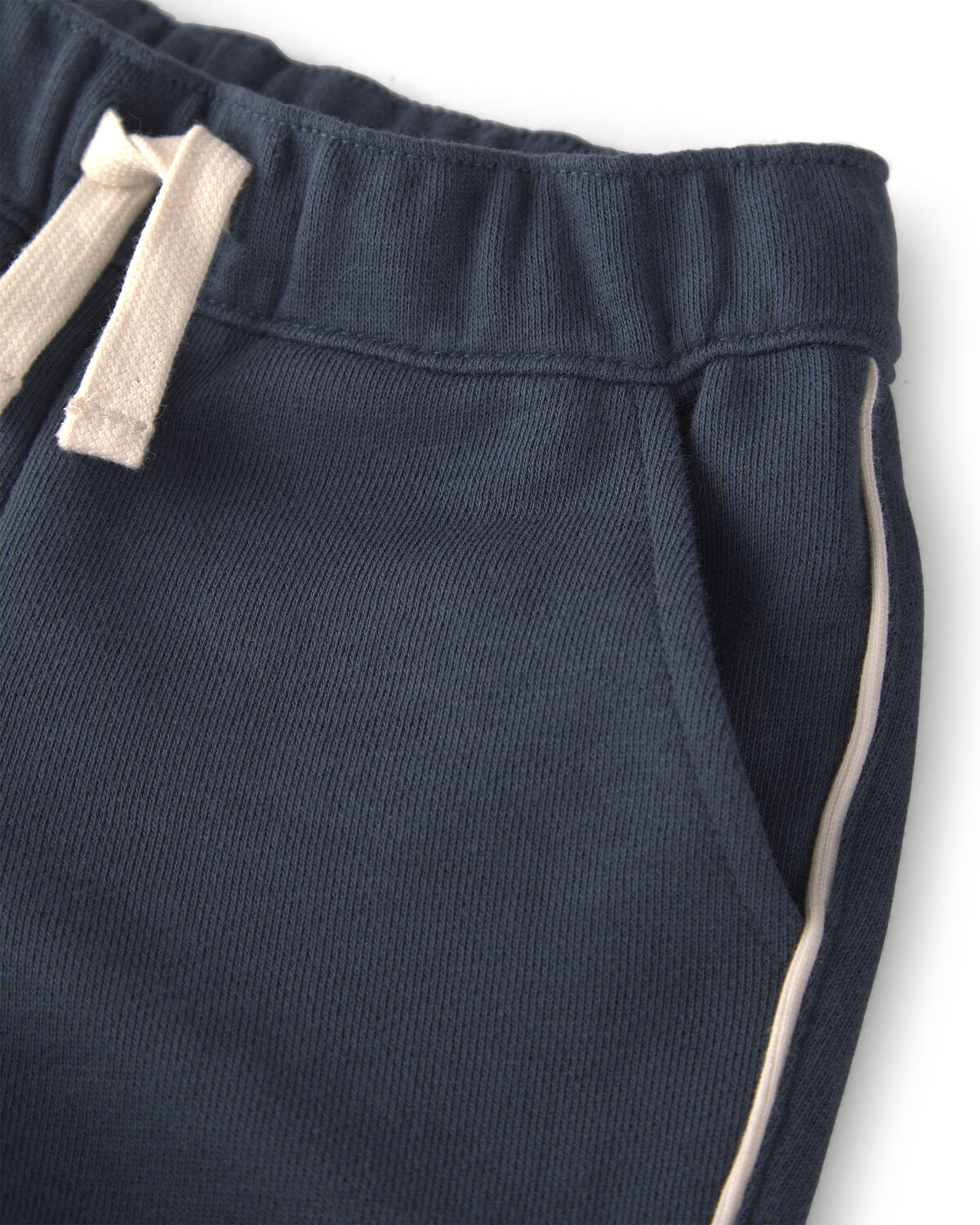 Baby 2-Piece Organic Cotton French Terry Pullover & Short Set - Image 3