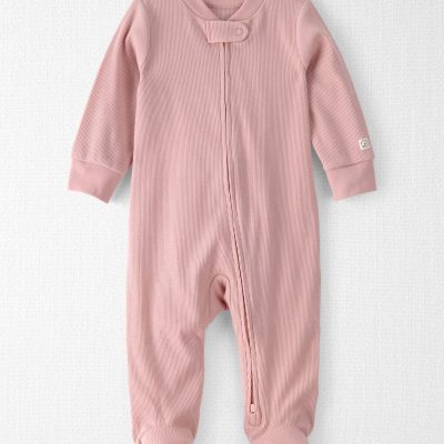 Baby Girl Organic Cotton Sleep & Play Pajama