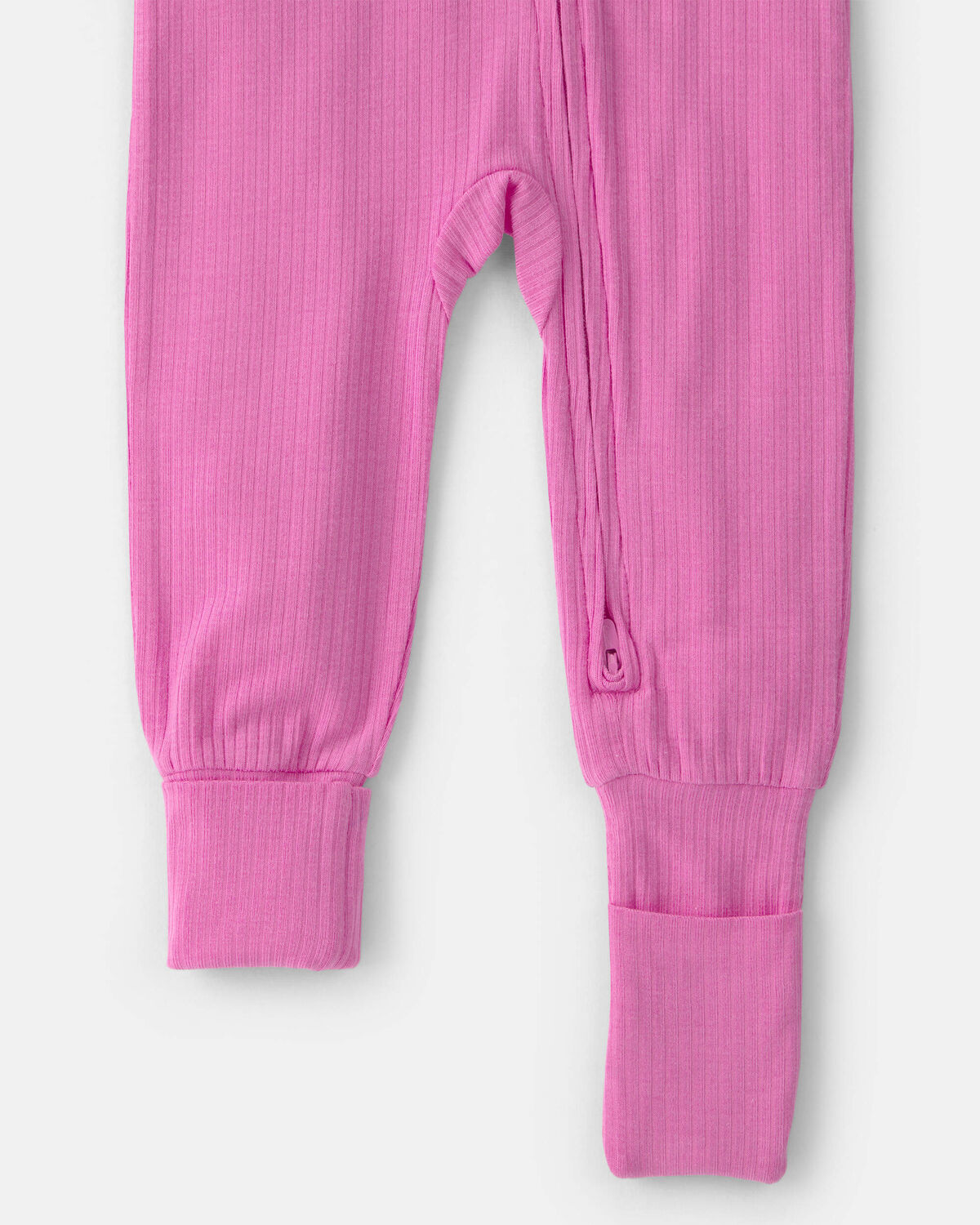 Baby Girl PurelySoft Snug Fit 1-Piece Pajama - Pink - Image 3