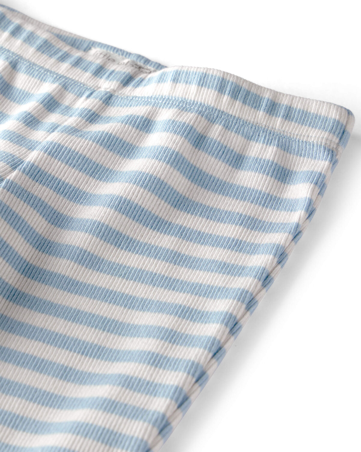 Baby Organic Cotton Footed Pants in Stripes - Image 3