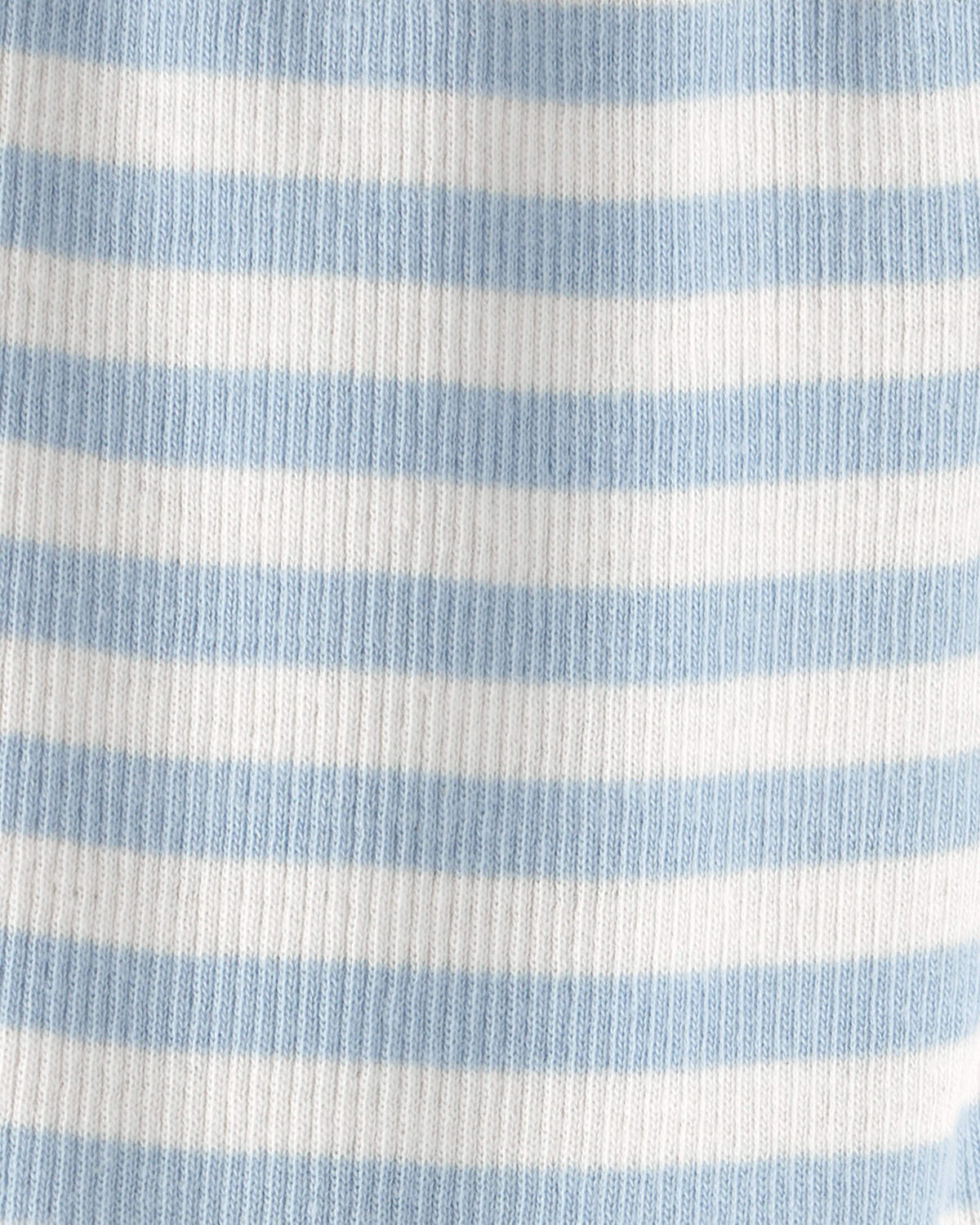 Baby Organic Cotton Footed Pants in Stripes - Image 4