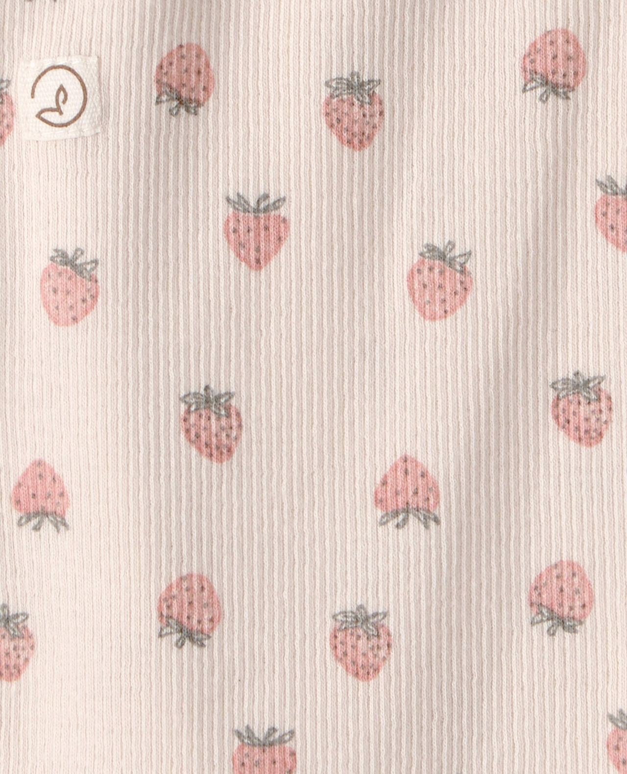Baby Girl Organic Cotton Rib Bodysuit - Image 6