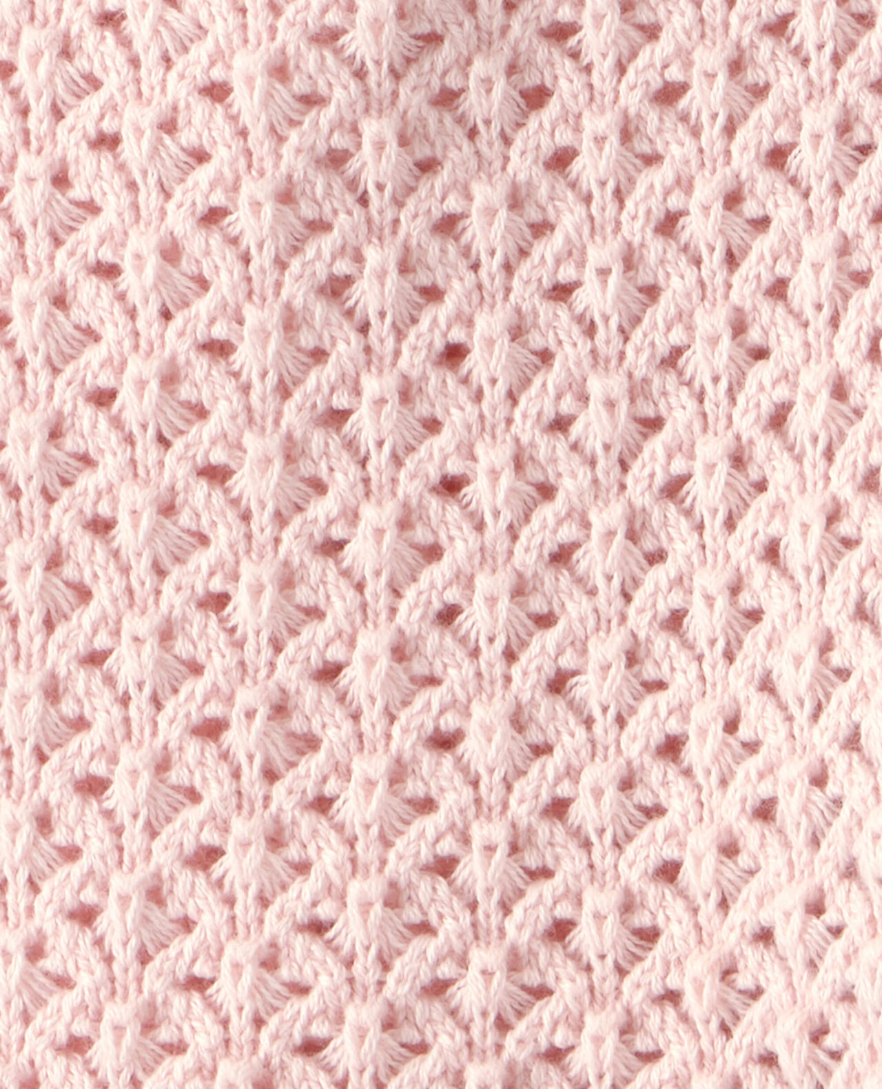 Baby Girl Organic Cotton Sweater Knit Romper - Image 5