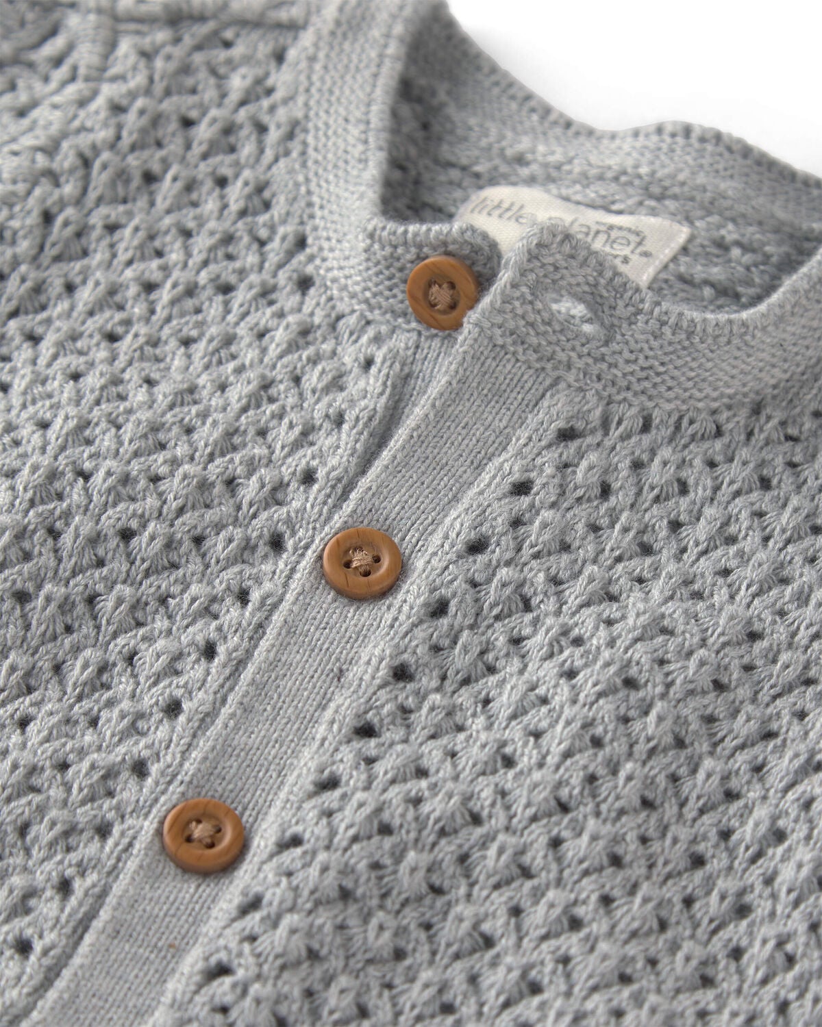 Baby Organic Cotton Sweater Knit Romper - Image 2