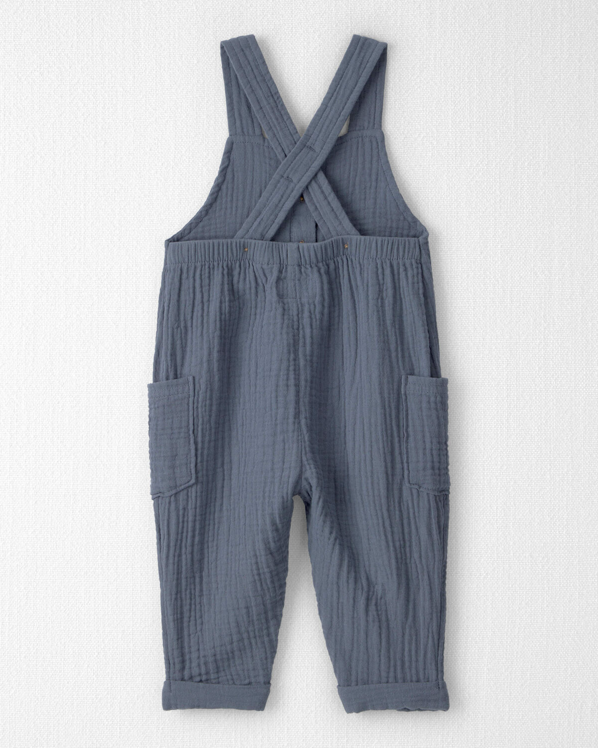 Baby Organic Cotton Gauze Overalls - Image 2