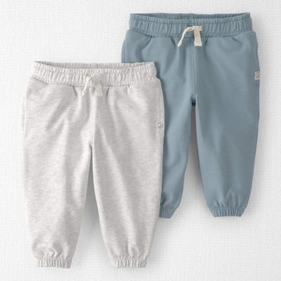 Baby 2-Pack Organic Cotton French Terry Sweatpants