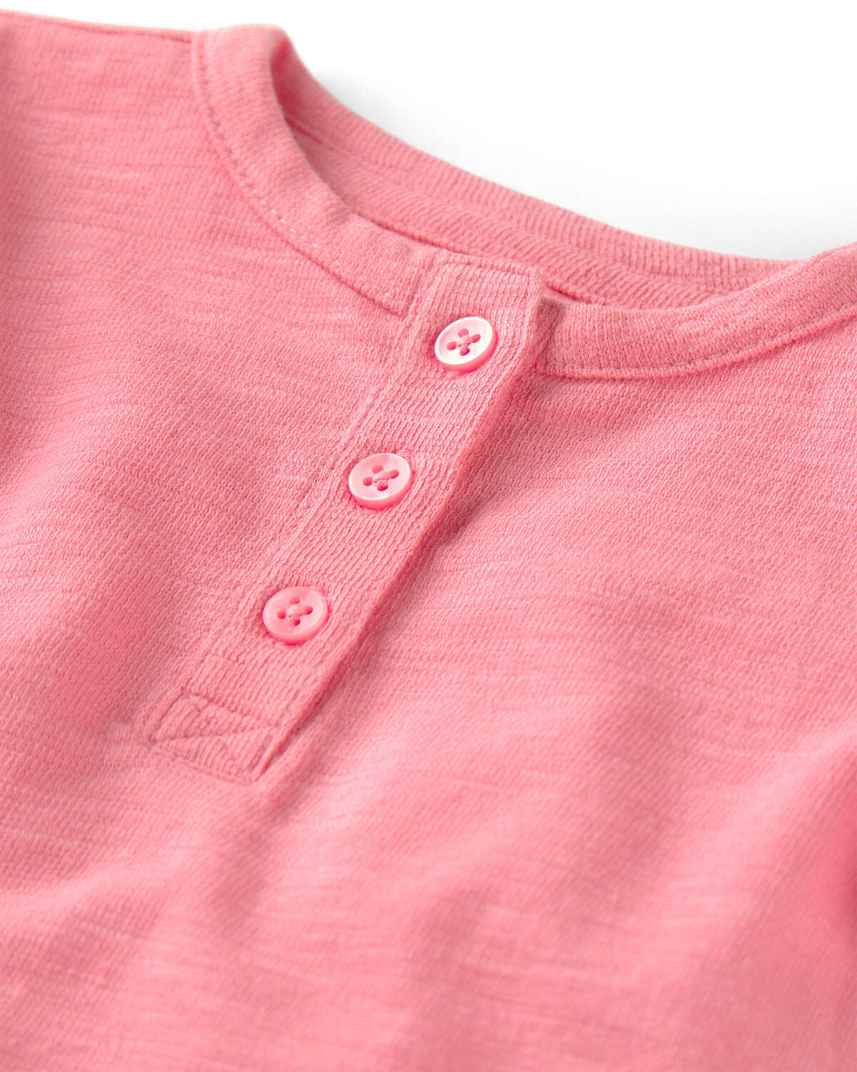 Baby Girl Flutter-Sleeve Romper Made with Organic Cotton - Image 2