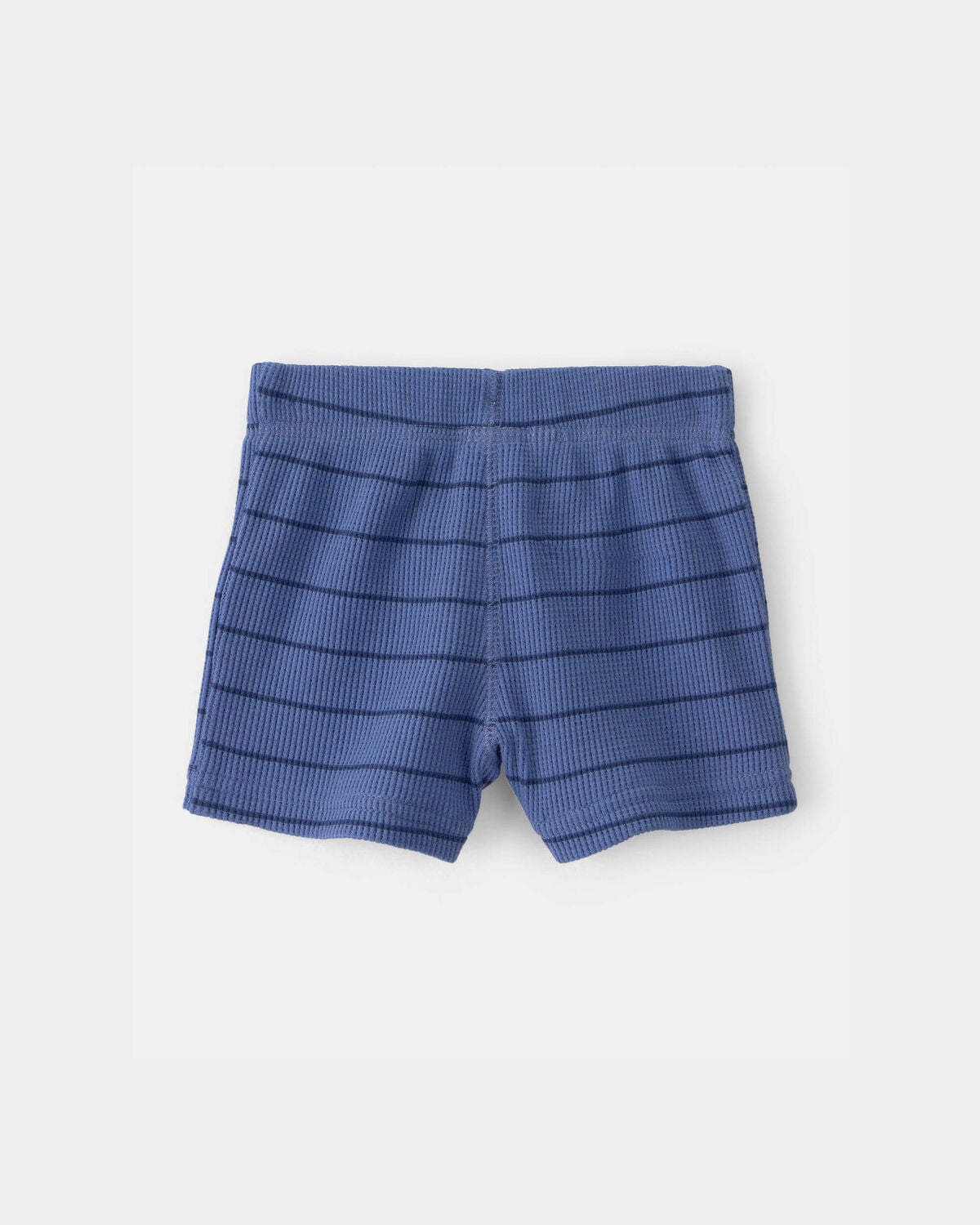 Baby Boy 3-Piece Shark Striped Outfit Set - Blue/White - Image 9