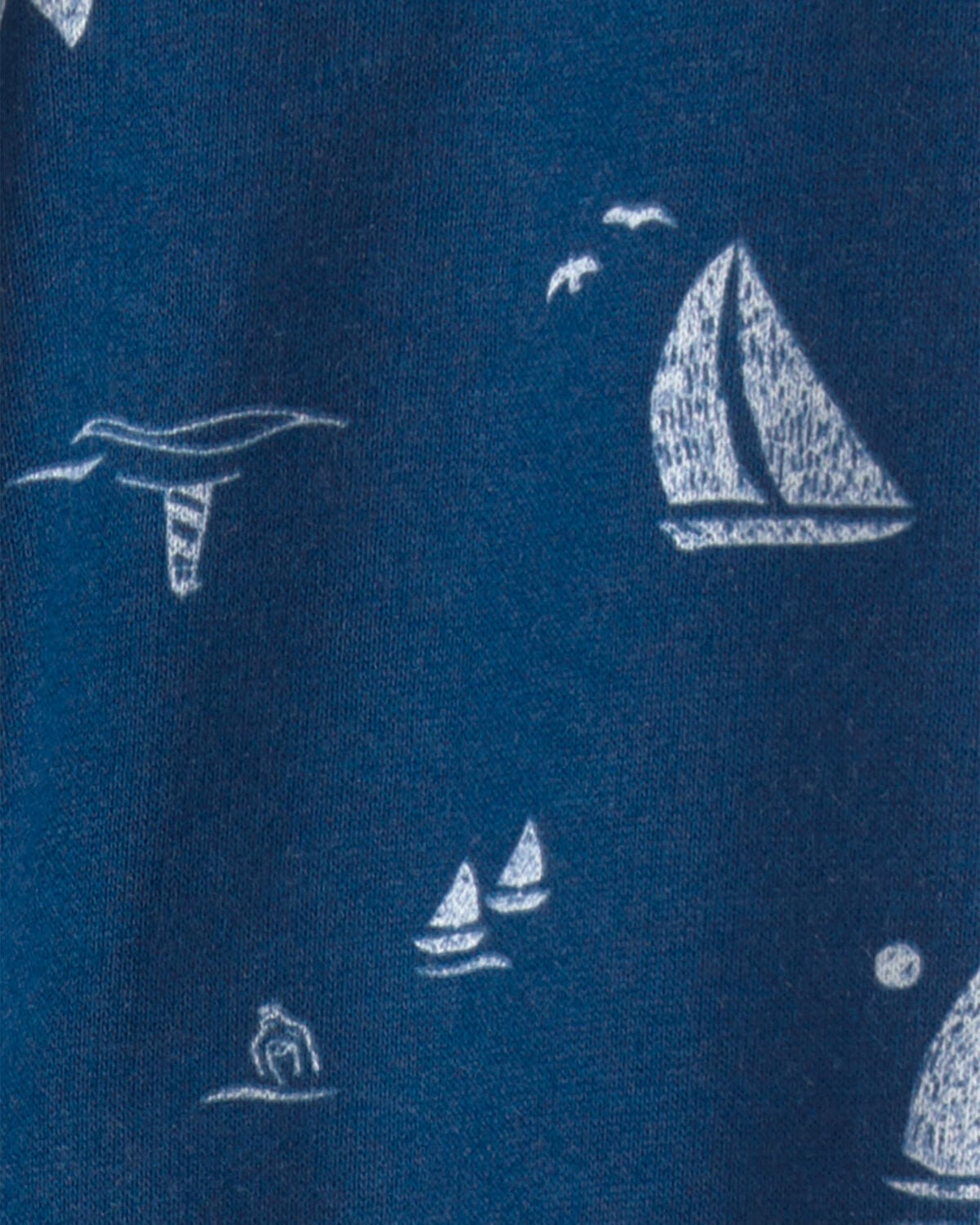 Baby Boy 2-Piece 'Daddy's First Mate' Boat Bodysuit & Pant Set - Blue - Image 3