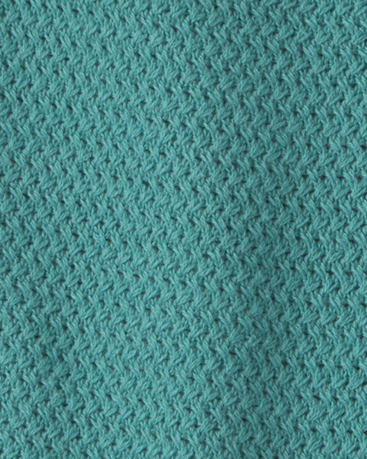 Baby Girl Organic Cotton Knit Romper - Image 4
