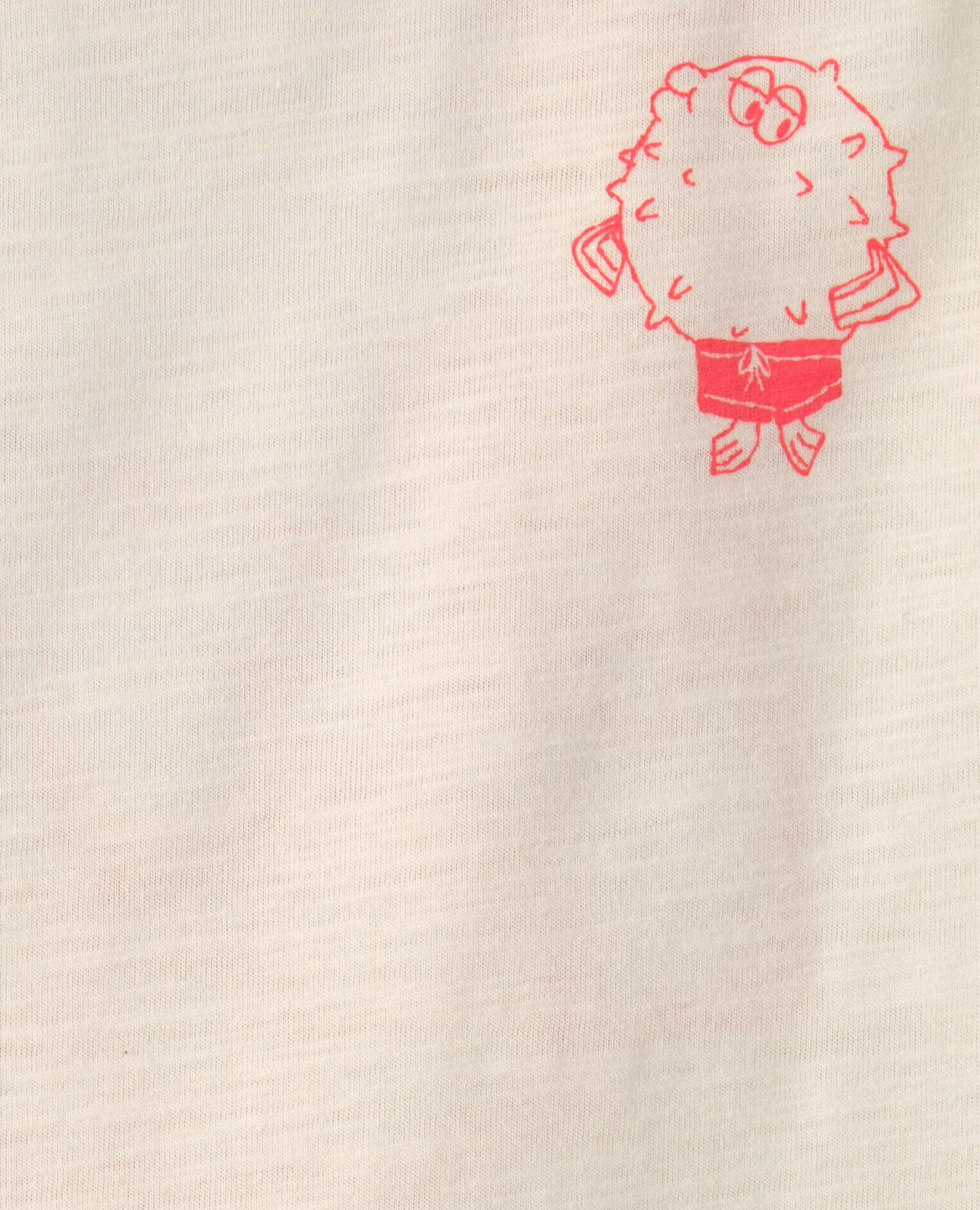 Baby Boy Puffer Fish Graphic Tank - Cream - Image 5