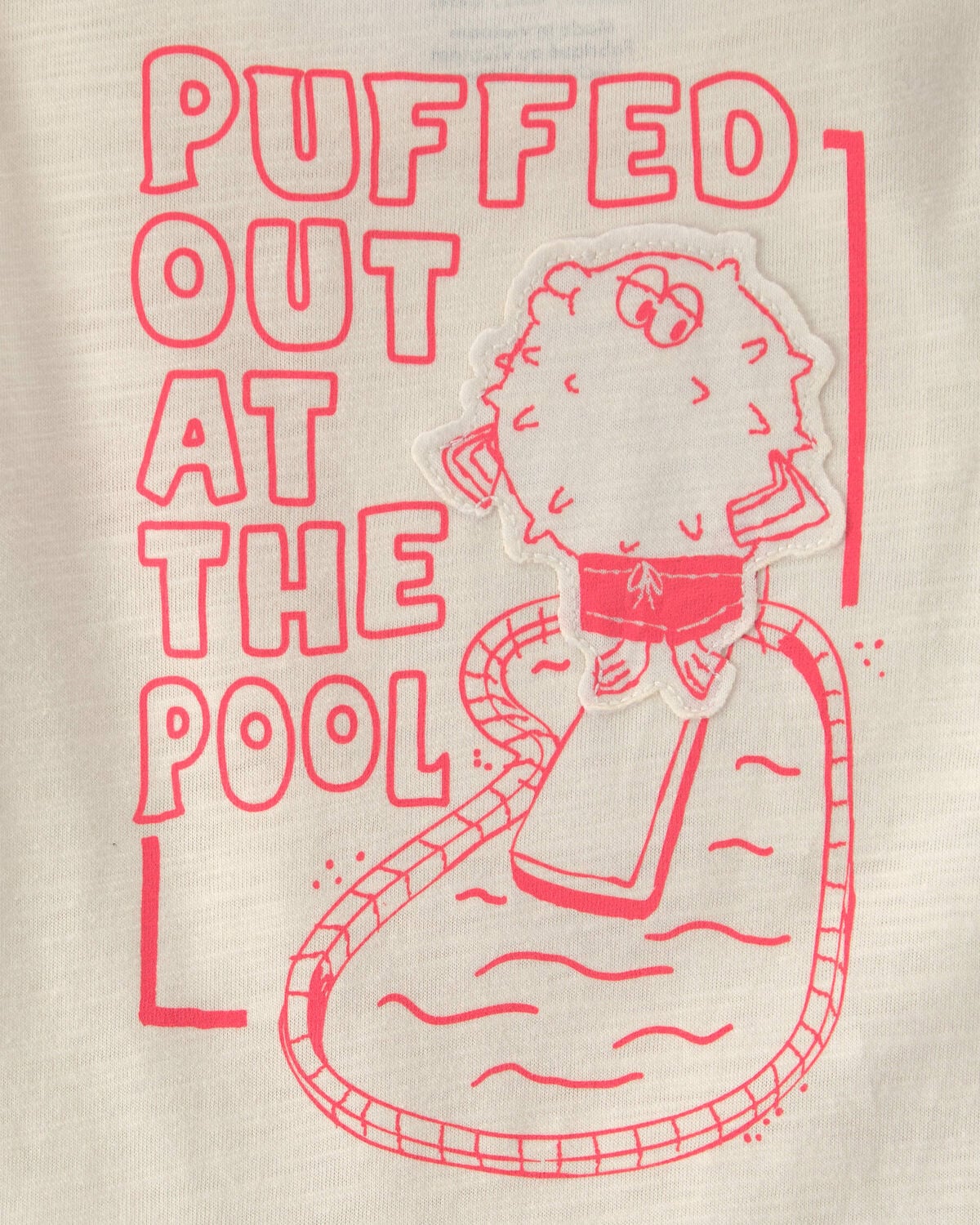 Baby Boy Puffer Fish Graphic Tank - Cream - Image 4