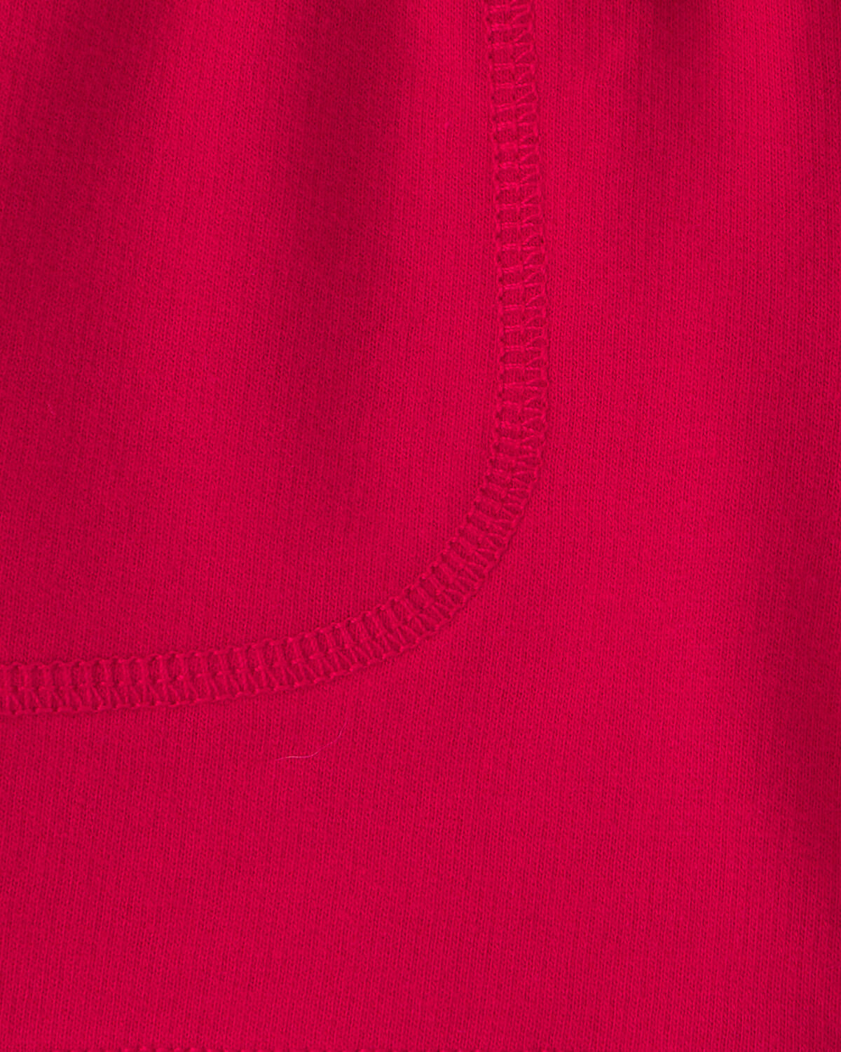 Baby Boy French Terry Shorts - Red - Image 3