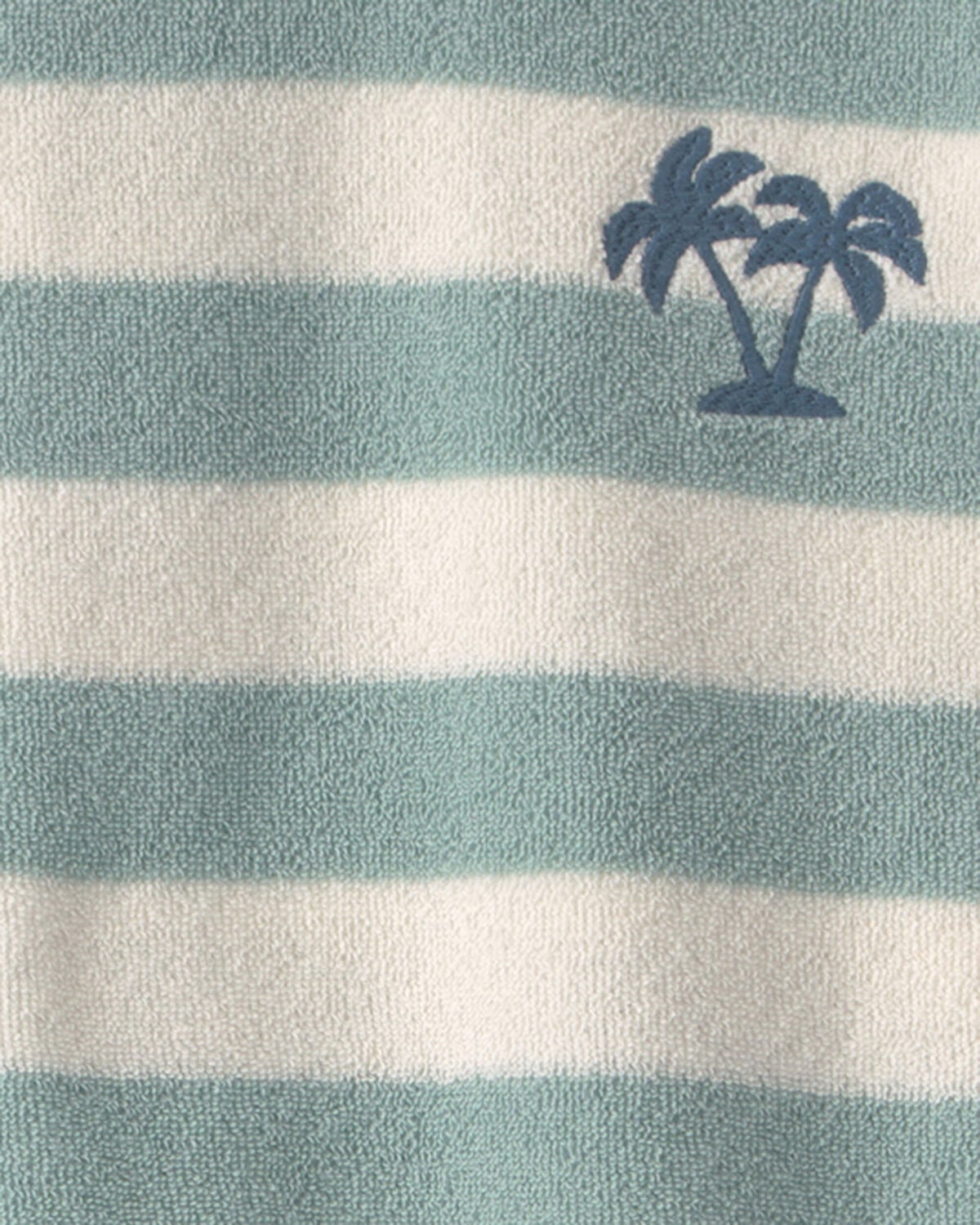 Baby Terry Bubble Made with Organic Cotton in Stripes - Image 3