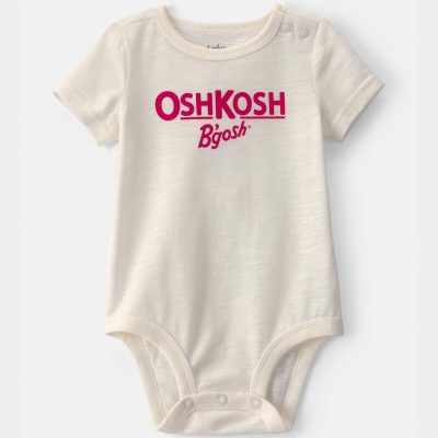 Baby OshKosh Logo Graphic Bodysuit - Ivory
