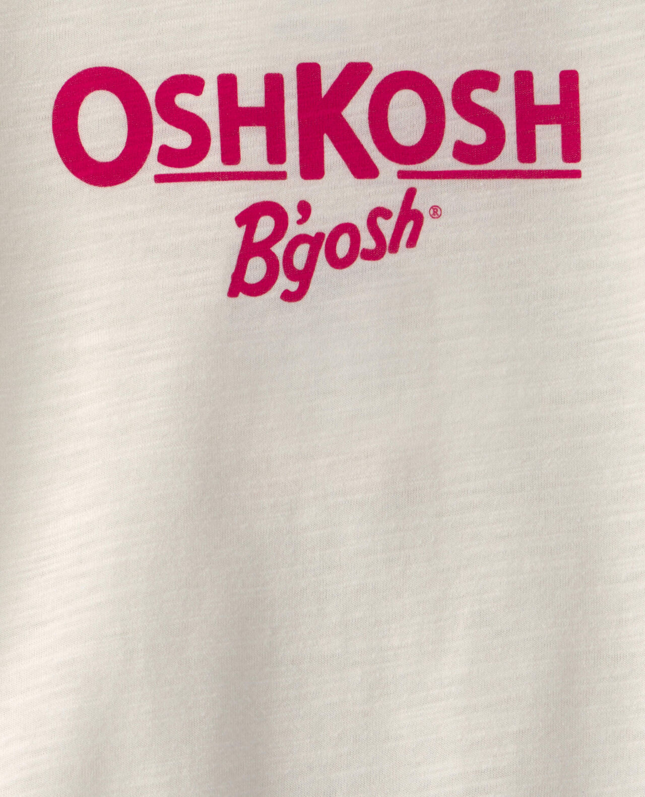 Baby OshKosh Logo Graphic Bodysuit - Ivory - Image 3