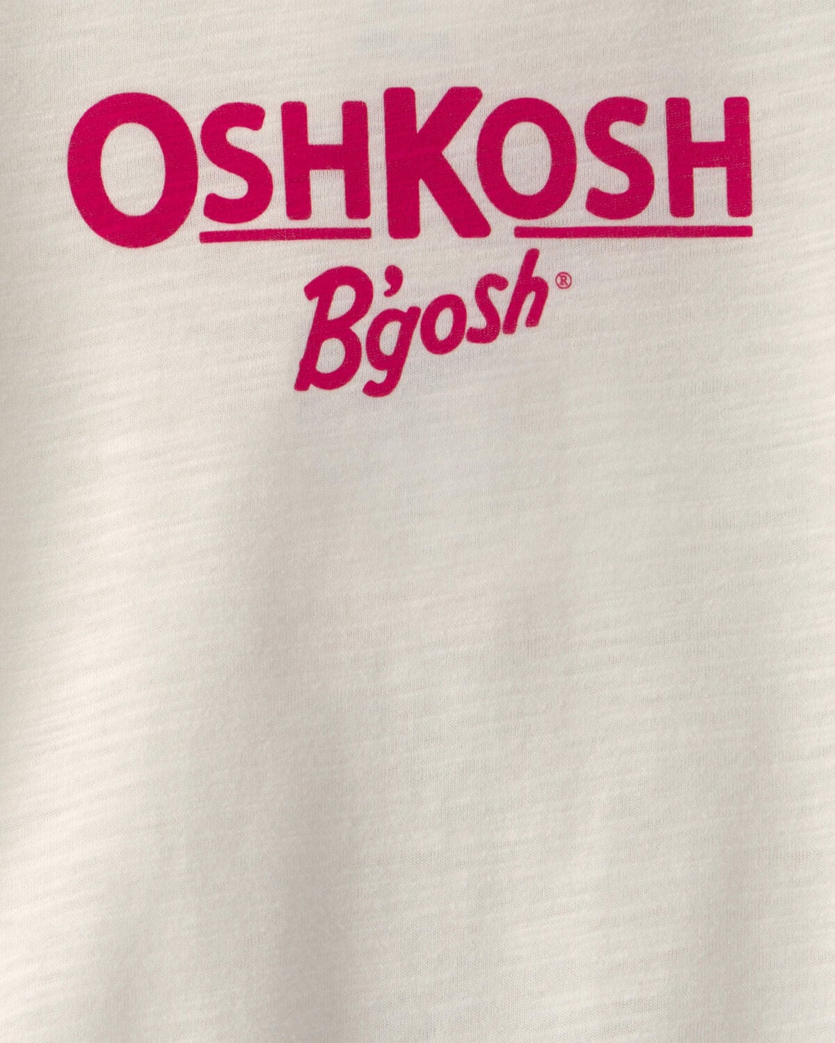 Baby OshKosh Logo Graphic Bodysuit - Ivory - Image 2
