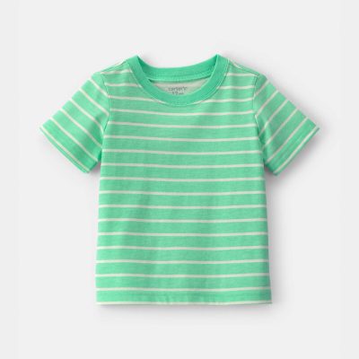 Baby Striped Tee - Green