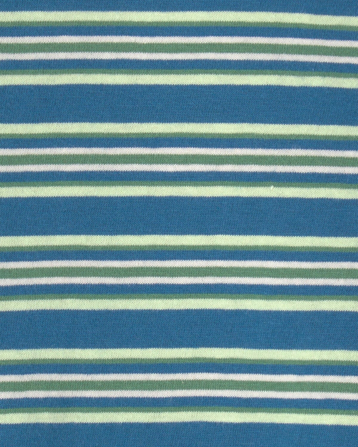 Baby Boy Striped Short-Sleeve T-Shirt - Blue/Green - Image 2