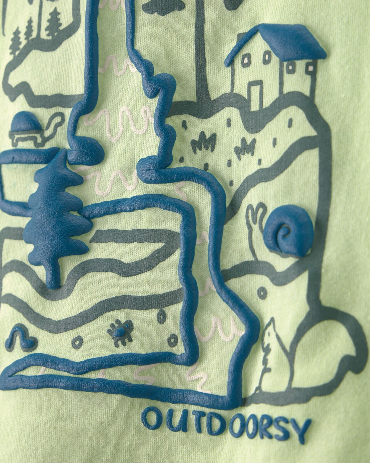 Baby Boy 'Outdoorsy' Graphic Tee - Green - Image 2