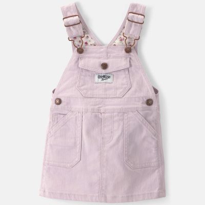 Baby Girl Twill Skirtall - Purple