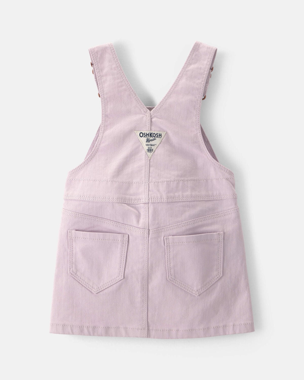 Baby Girl Twill Skirtall - Purple - Image 2