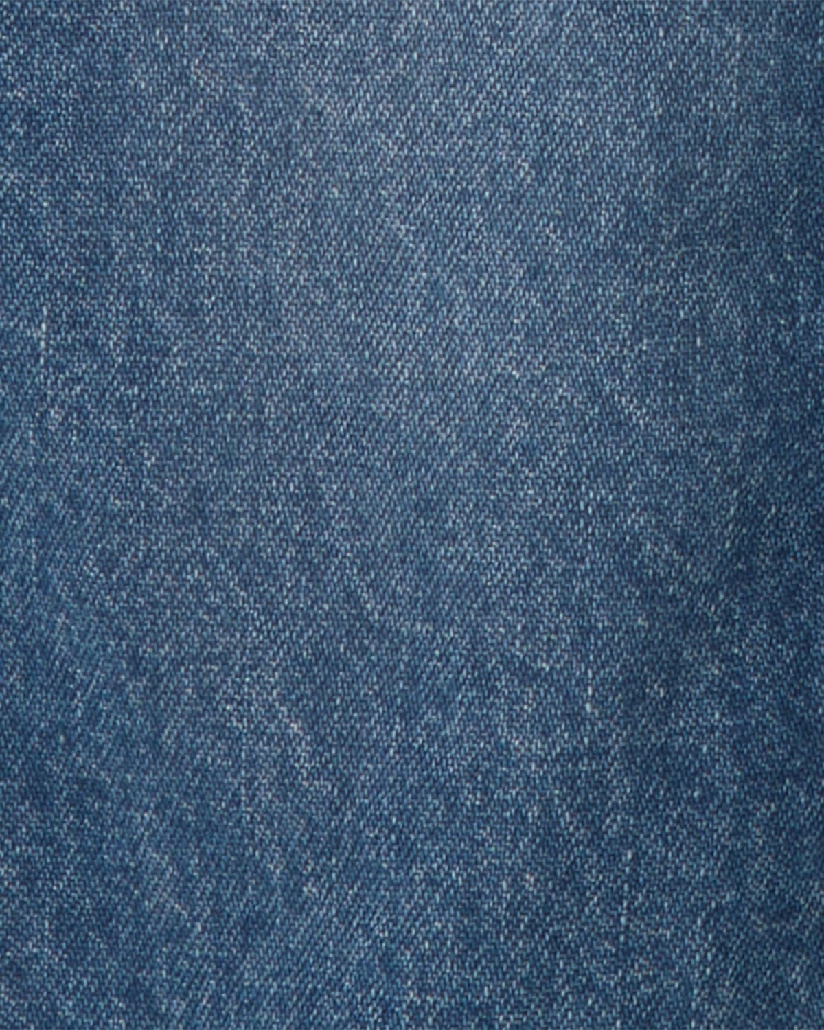 Baby Girl Wide-Leg Overalls - Medium Wash - Image 3