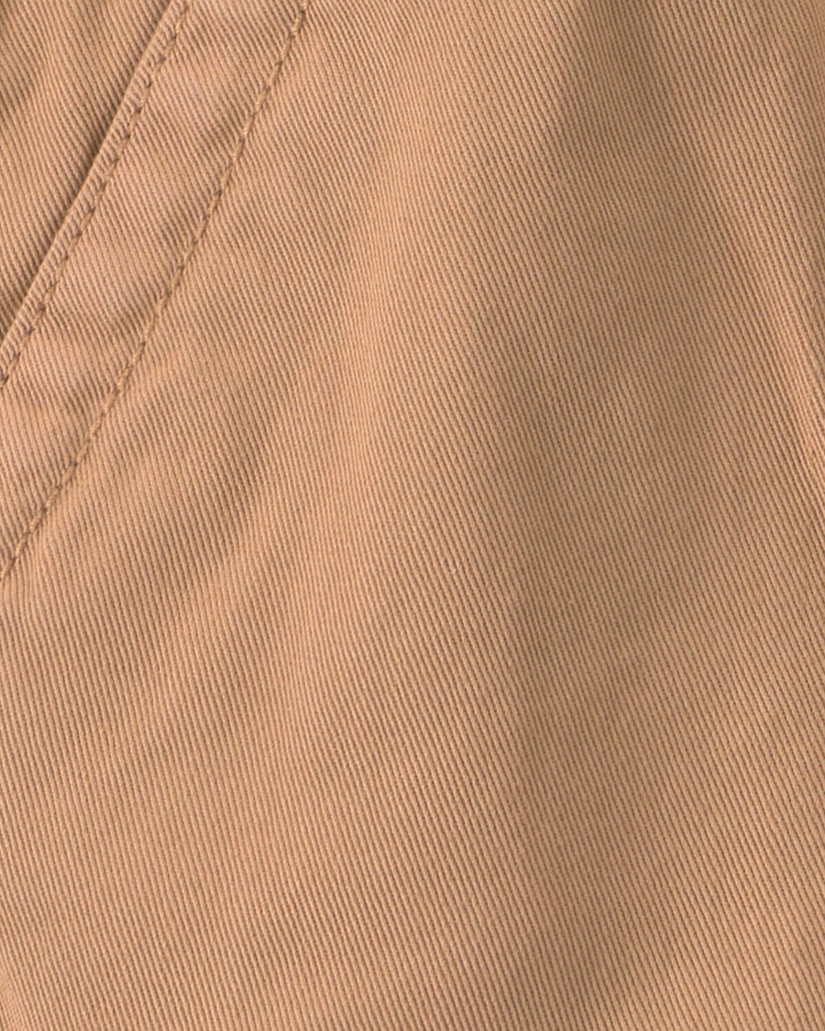 Baby Boy Cargo Overalls - Khaki - Image 3