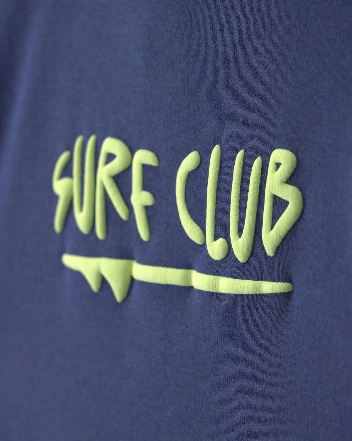 Baby Boy 'Surf Club' Short-Sleeve Romper - Navy Blue - Image 3