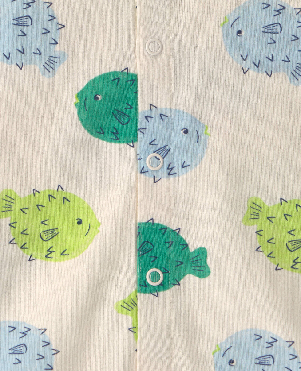 Baby Boy 'Surf Club' Short-Sleeve Romper - Navy Blue - Image 9