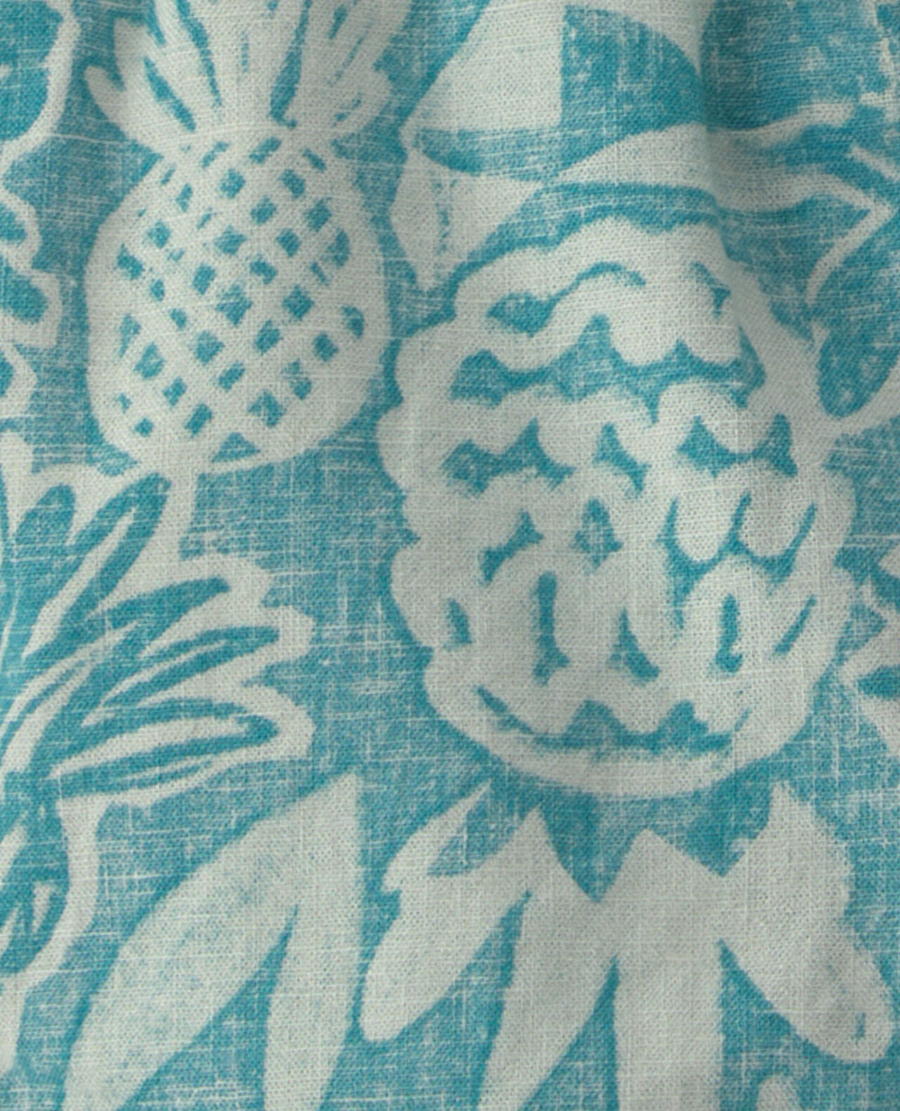 Baby Boy Pineapple Linen Shorts - Blue - Image 4