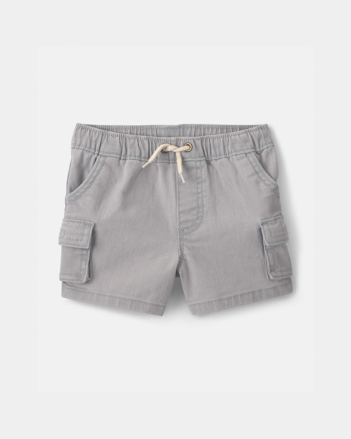 Baby Boy Cargo Pocket Shorts - Grey
