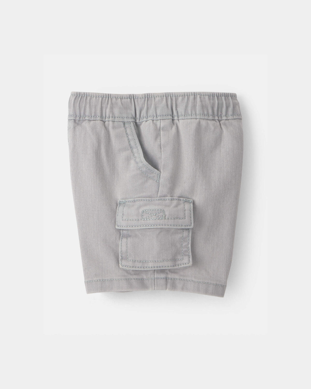 Baby Boy Cargo Pocket Shorts - Grey - Image 3