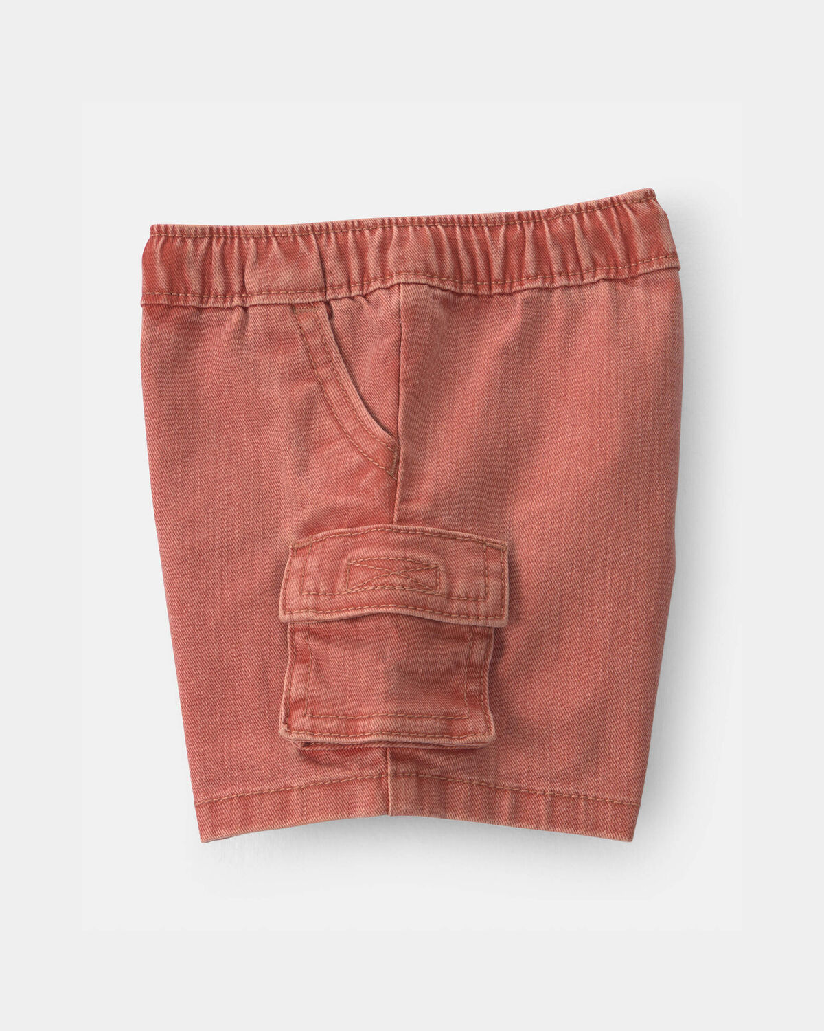 Baby Boy Cargo Pocket Shorts - Brown - Image 3