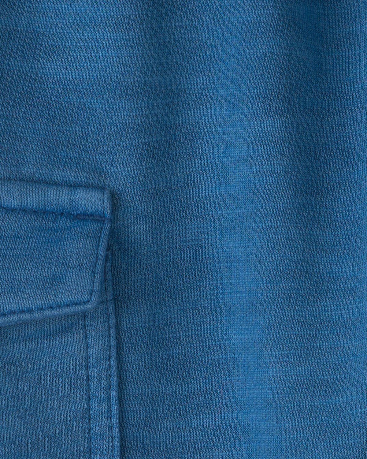Baby Boy French Terry Cargo Knit Joggers - Blue - Image 4