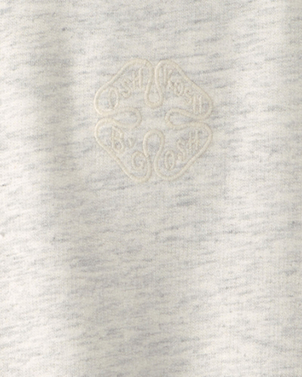 Baby OshKosh Logo French Terry Pullover Sweatshirt - Grey - Image 2